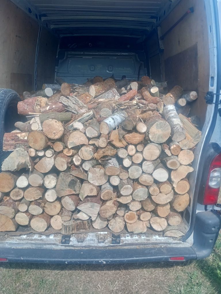 Drewno kominkowe  dąb transport w cenię udciwe metry