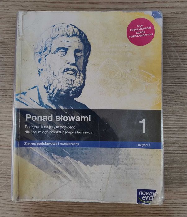 Ponad słowami 1 - podręcznik język polski
