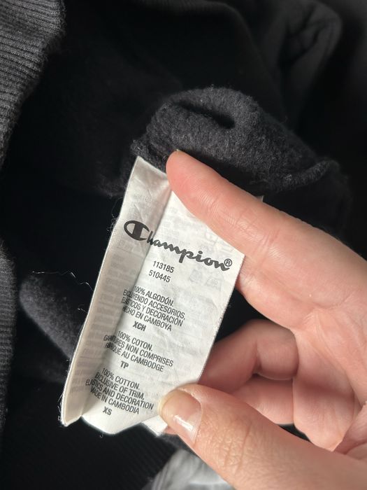 Champion bluza damska czarna XS w stanie idealnym