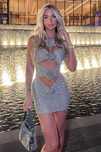 Продам платье Jessica Bara блестящее красивое платье .