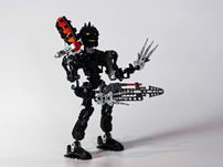 Klocki LEGO Bionicle 8729 Inika Toa Nuparu używane Robot Zestaw