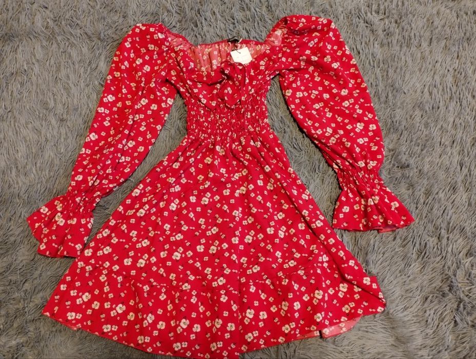 Червона сукня, розмір 52, XL, XXL