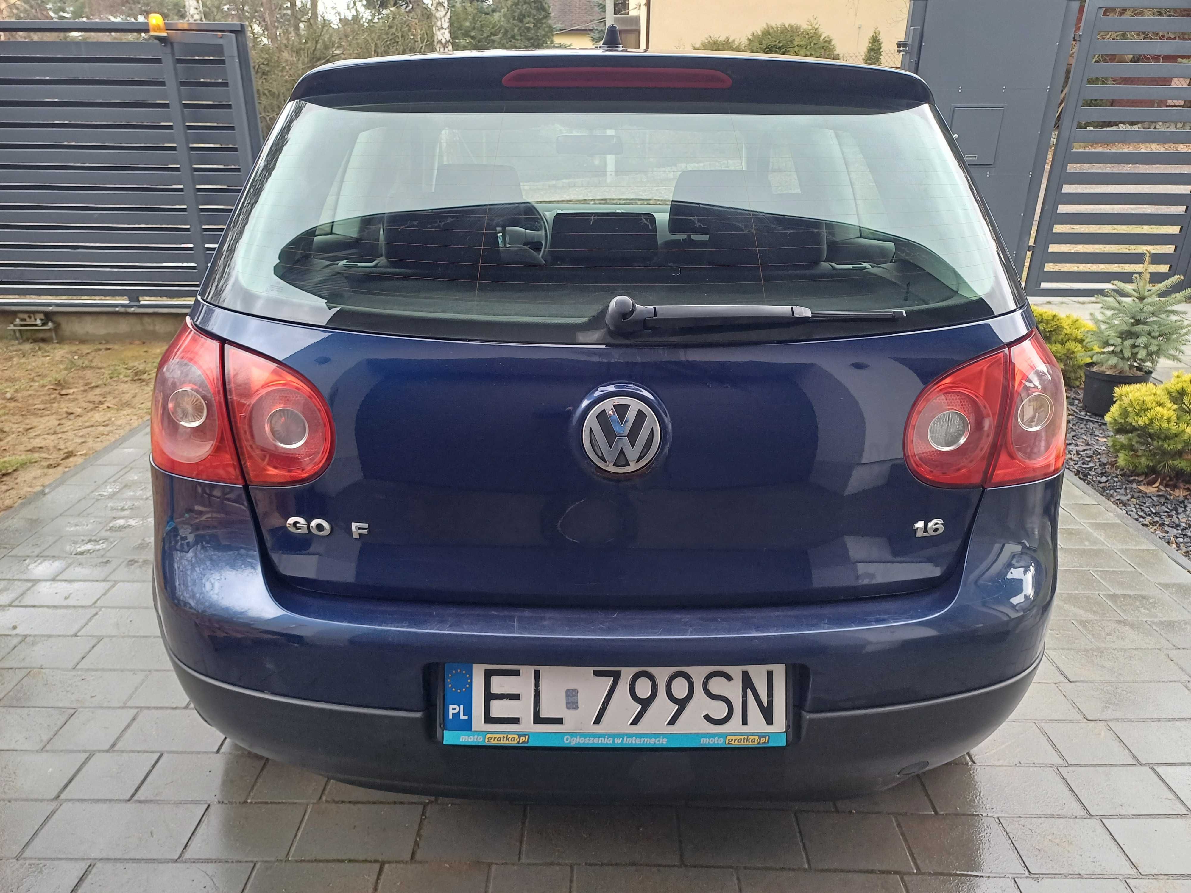 Volkswagen Golf V 1.6 MPI benzyna+gaz