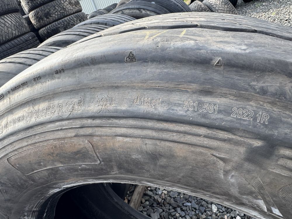Шина 385/55 R22.5 Bridgestone ( remix bandag) причіп 1 шт