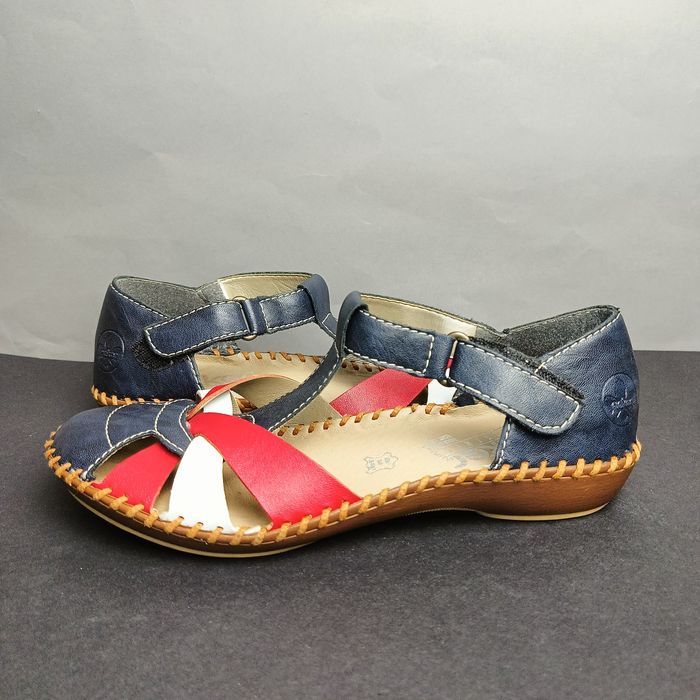 Rieker sandały damskie baleriny r.39 piękne kolory!