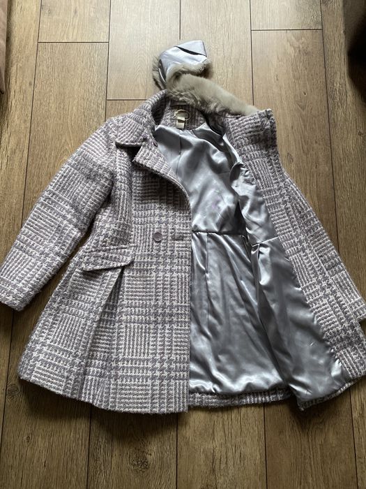 Пальто для дівчинки б/в
