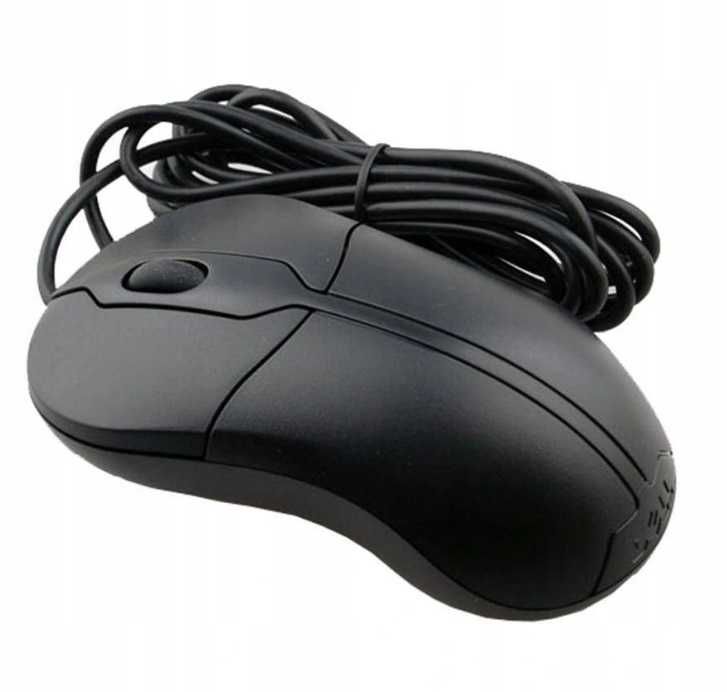 Myszka mysz optyczna czarna Dell USB 800 DPI MOC5UO 0XN967