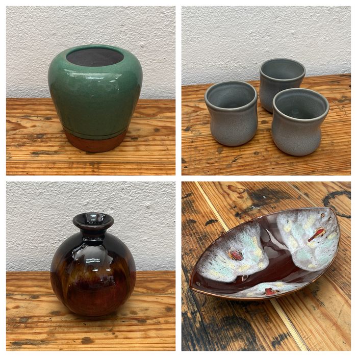 Variadas peças de decoração