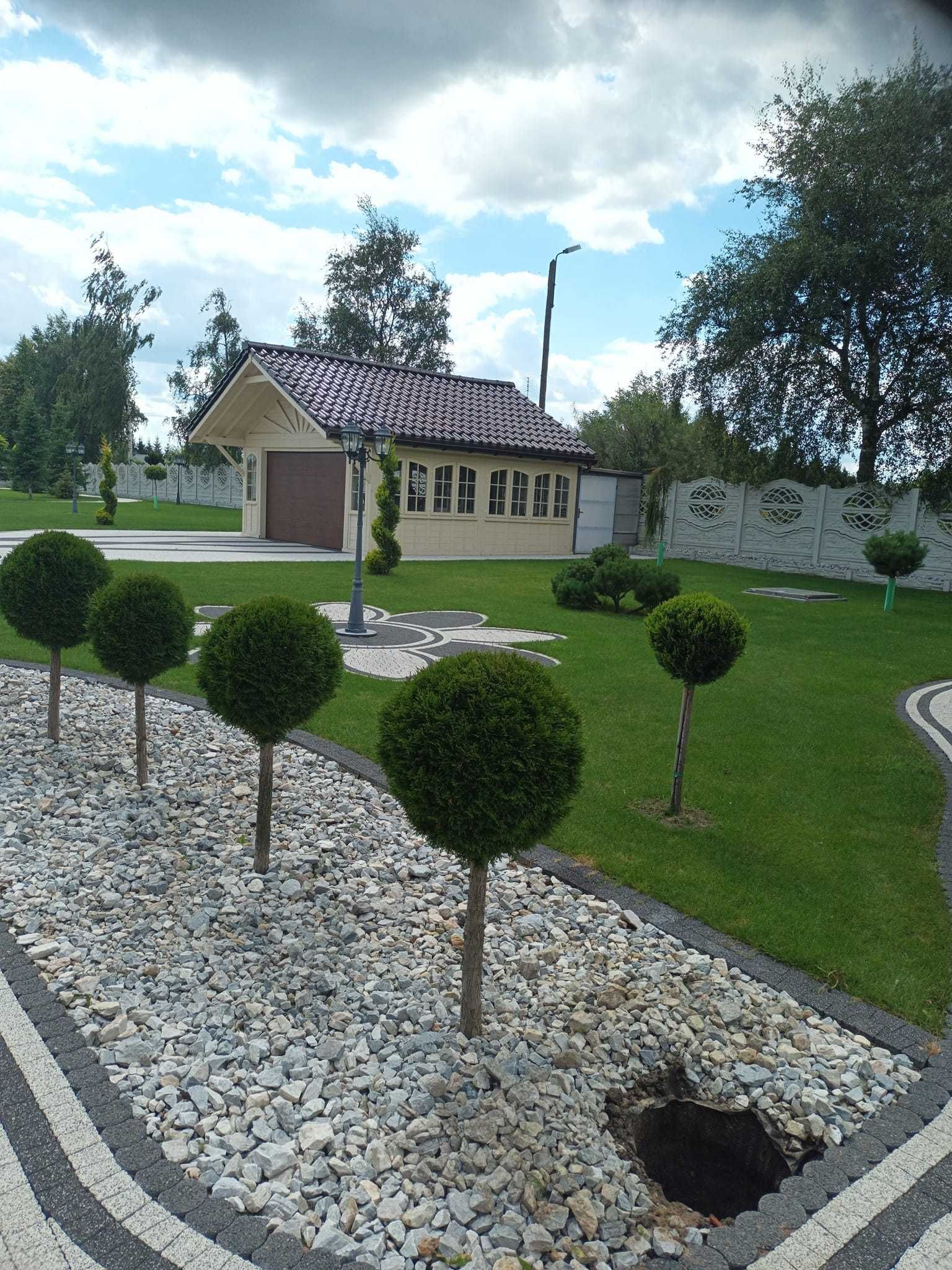Usługa glebogryzarką separacyjną, równanie terenu, zakładanie trawnika