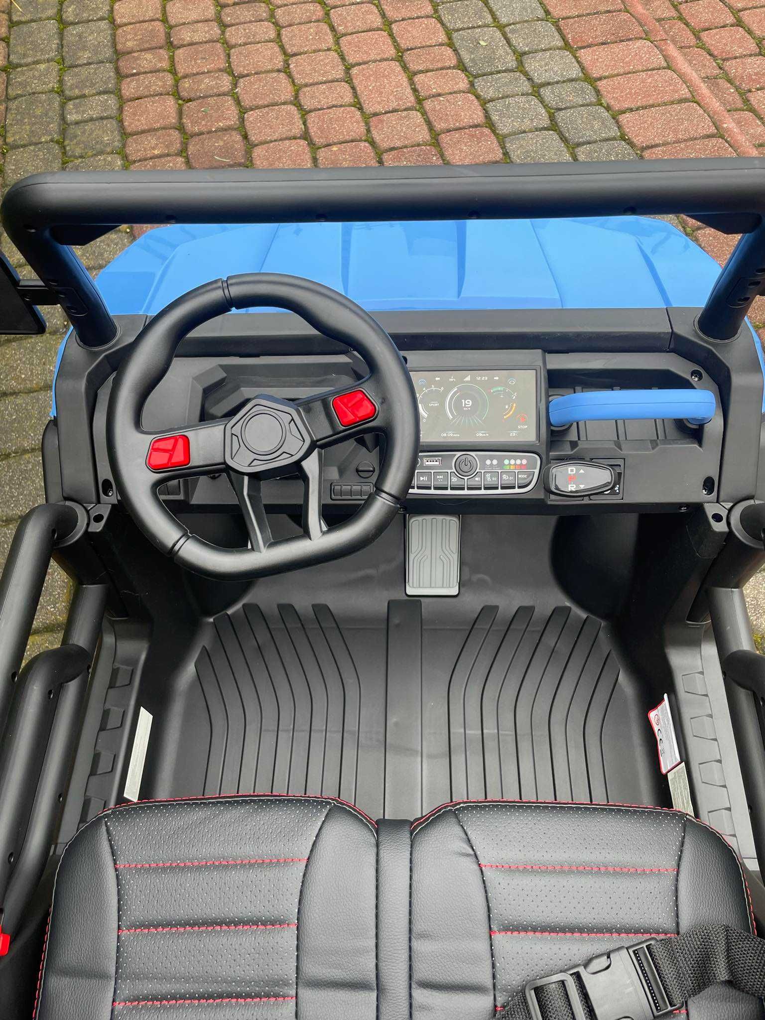 Samochód na akumulator Ciężarówka dla 2 dzieci 4×4 automatyczny KIPER