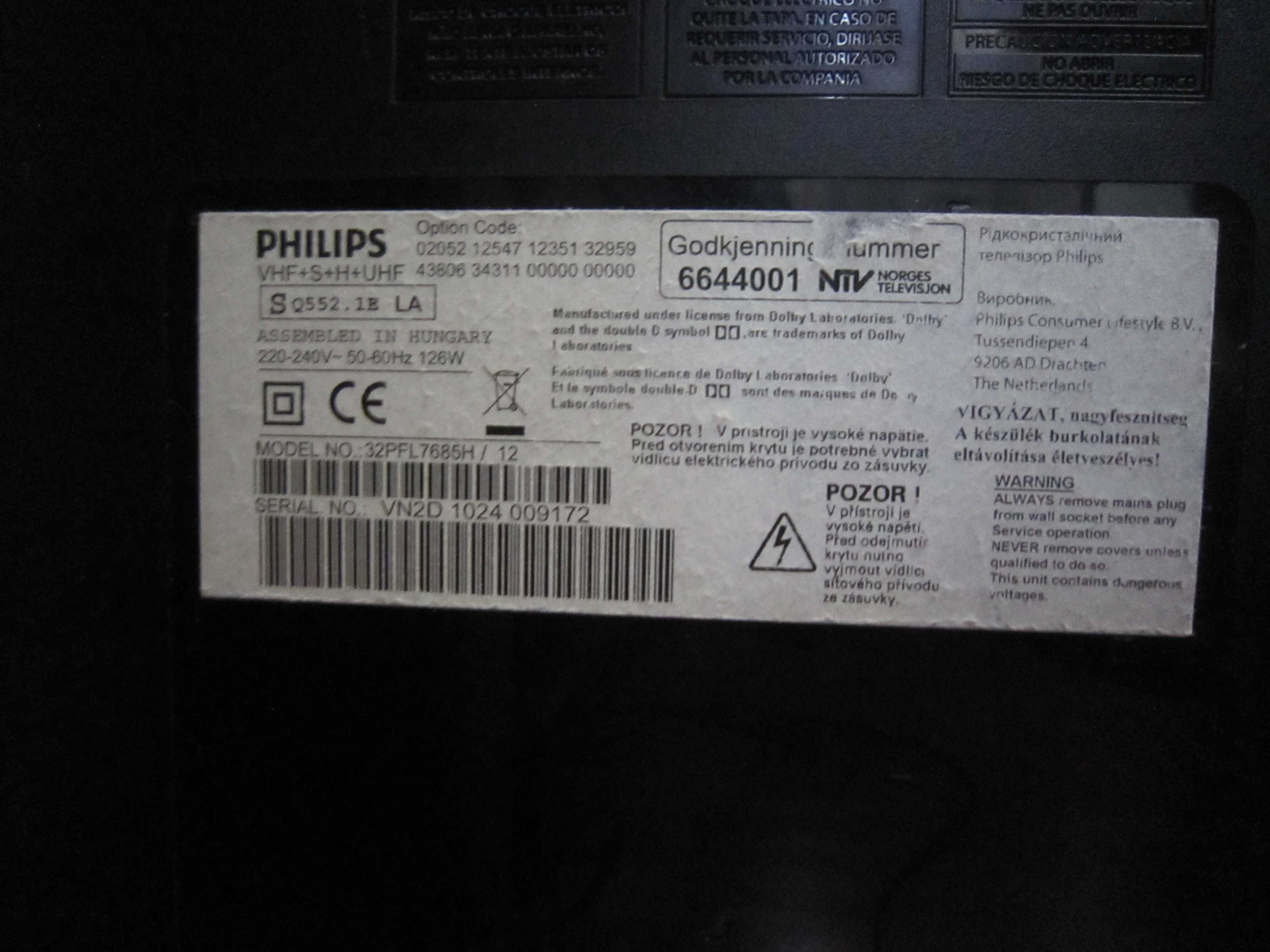 Tv Led 32" Philips