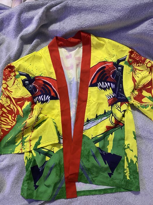 Кімоно/накидка з аніме «Людина бензопила»/«человек бензопила»