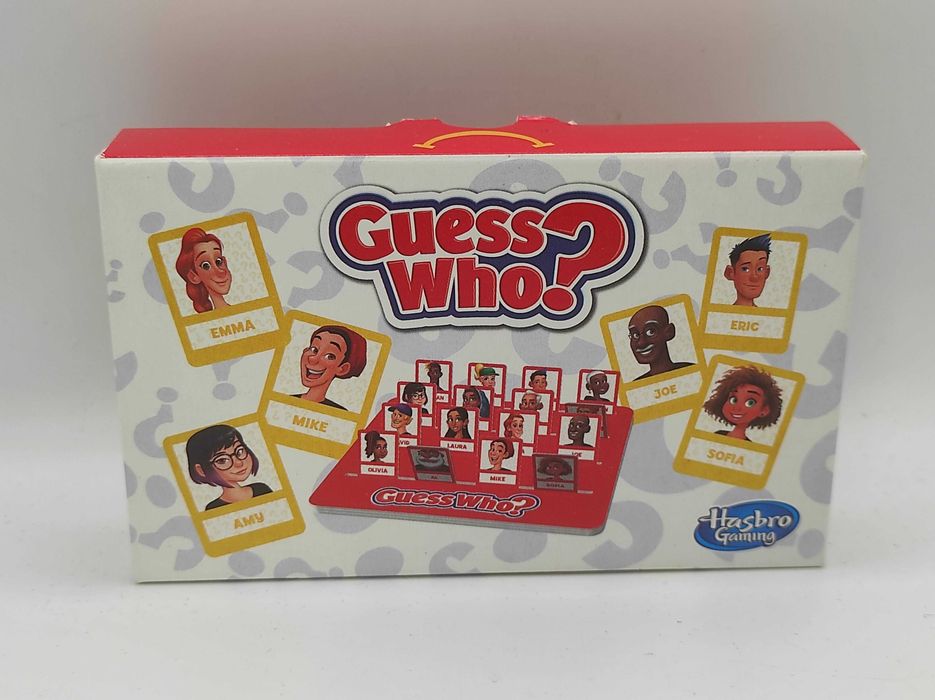 Zabawka McDonalds McDonald Guess Who zgadnij kto gra planszowa
