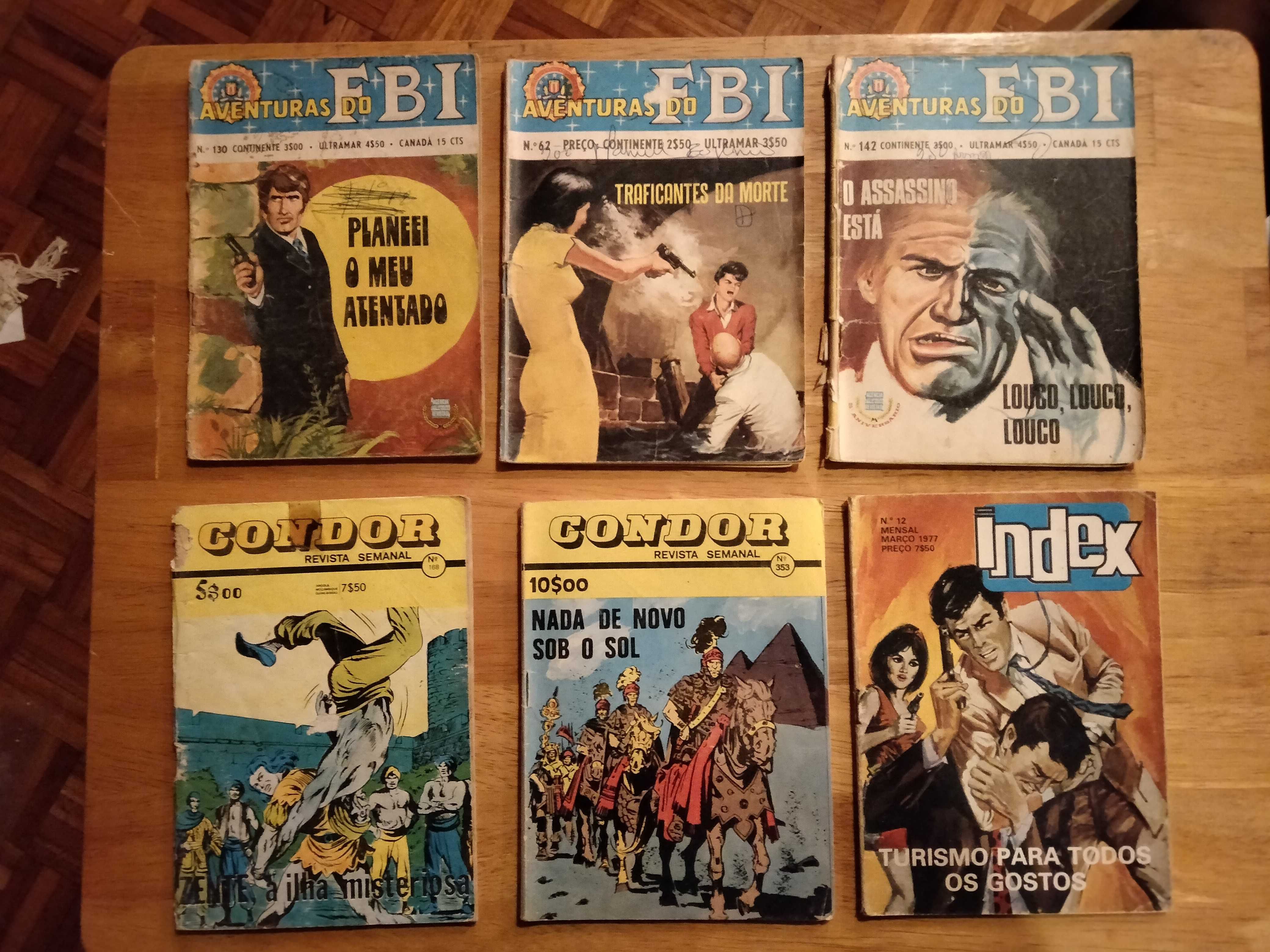 lote de revistas B.D. antiga