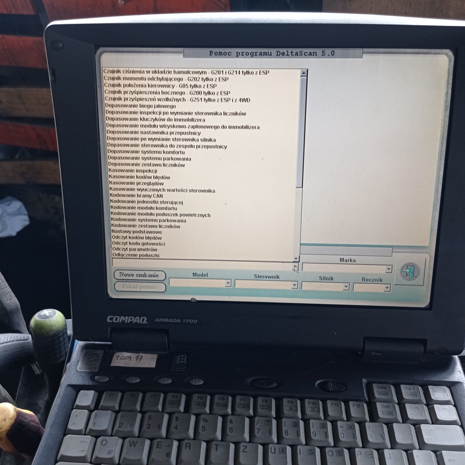 program diagnostyczny Delta skan oryginalny