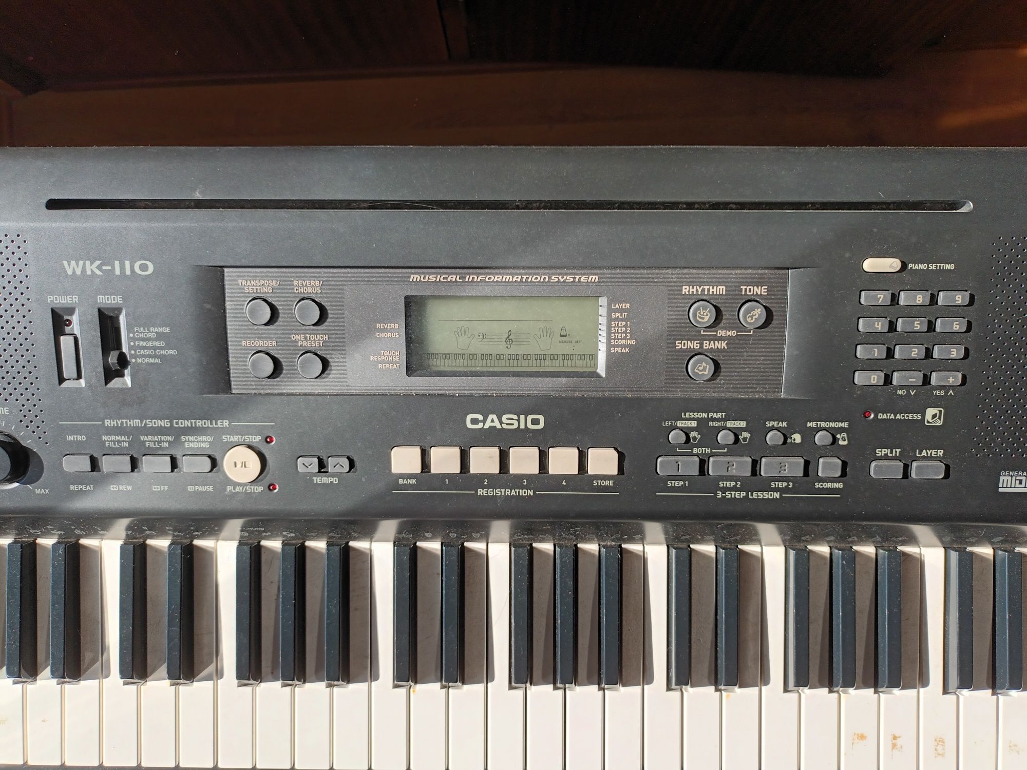 Órgão Casio wk-110
