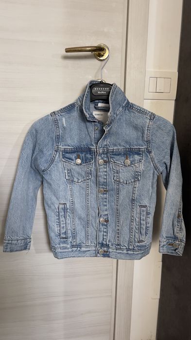 Джинсовий піджак zara 5-6 років.оригінал