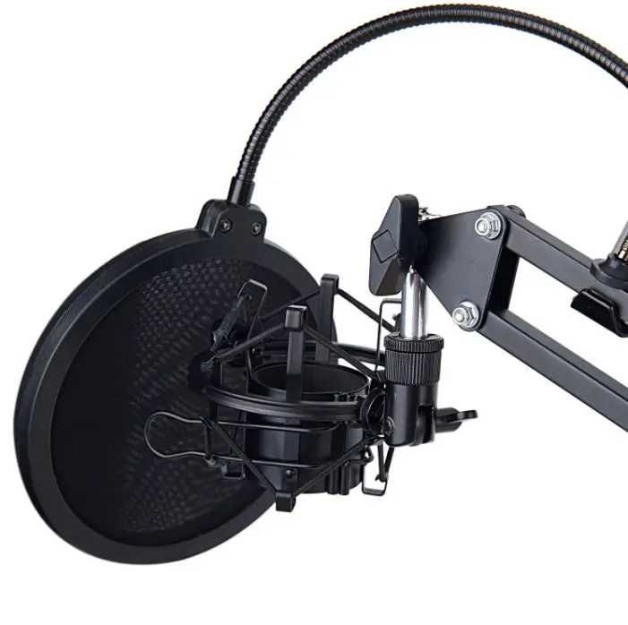 Стійка-пантограф для мікрофона GAZ-34 з павуком і поп-фільтром