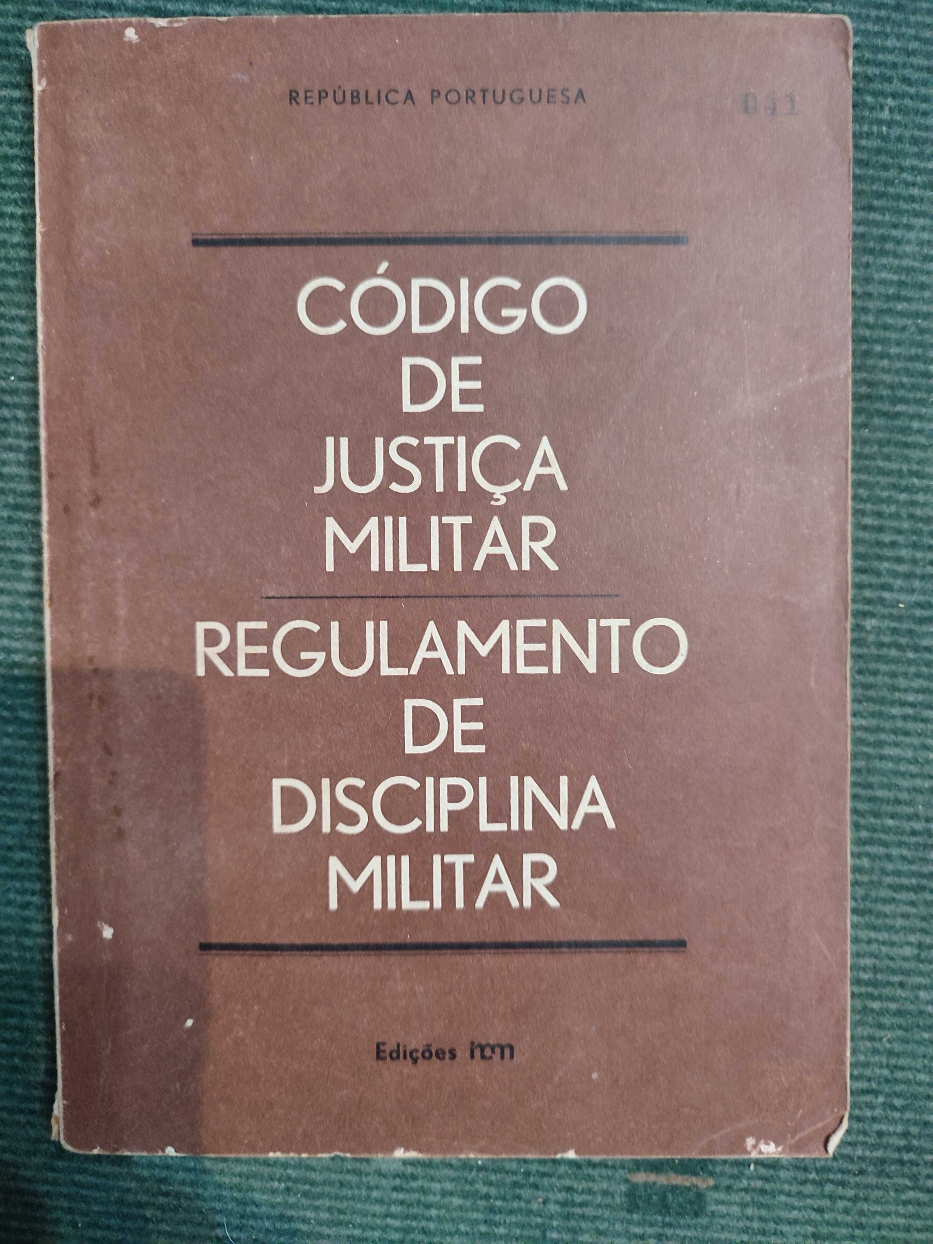 Código de Justiça Militar Regulamento de Disciplina Militar - 1977