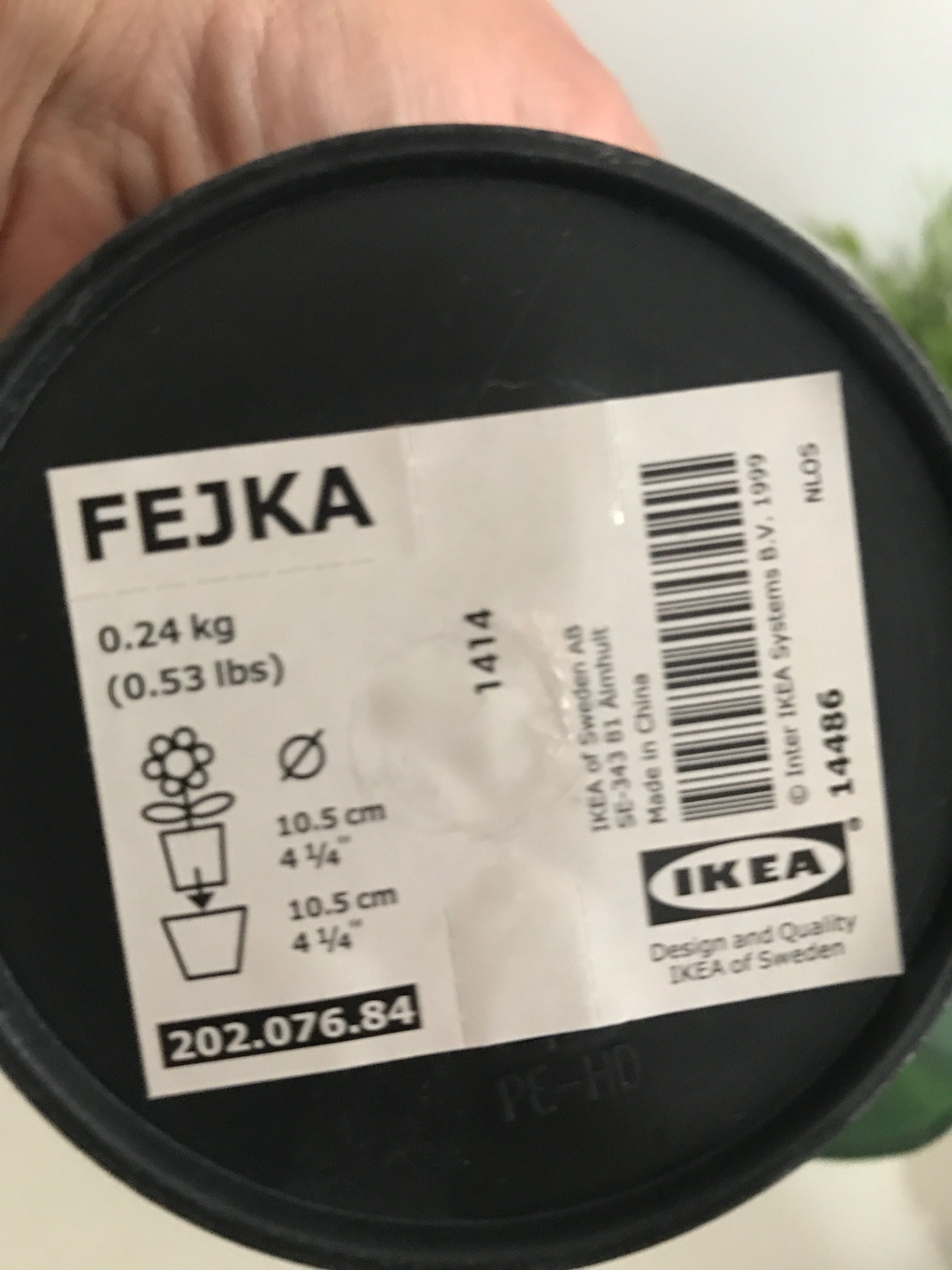 Vasos Plantas e flores de plástico artificiais Ikea