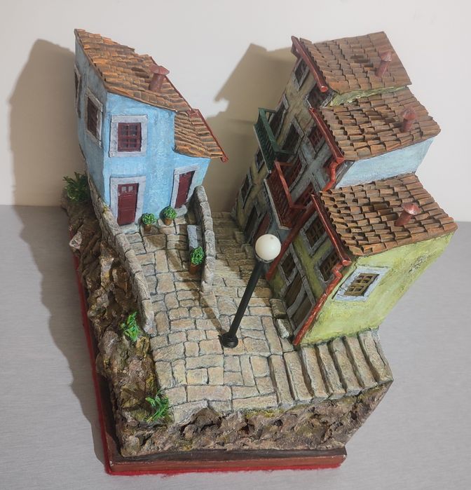 Maquete artística Zona Histórica Porto