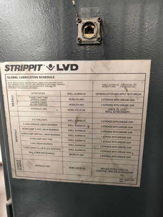Prasa rewolwerowa LVD STRIPPIT GLOBAL 30 1225