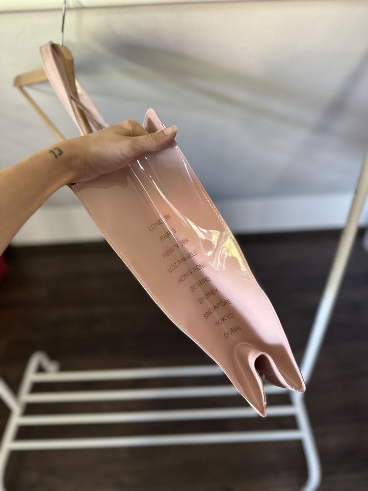 Torba Ted Baker oryginalna różowa dziewczęca shopper