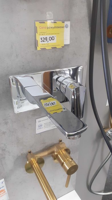 bateria umywalkowa podtynkowa KFA Mokait chrom