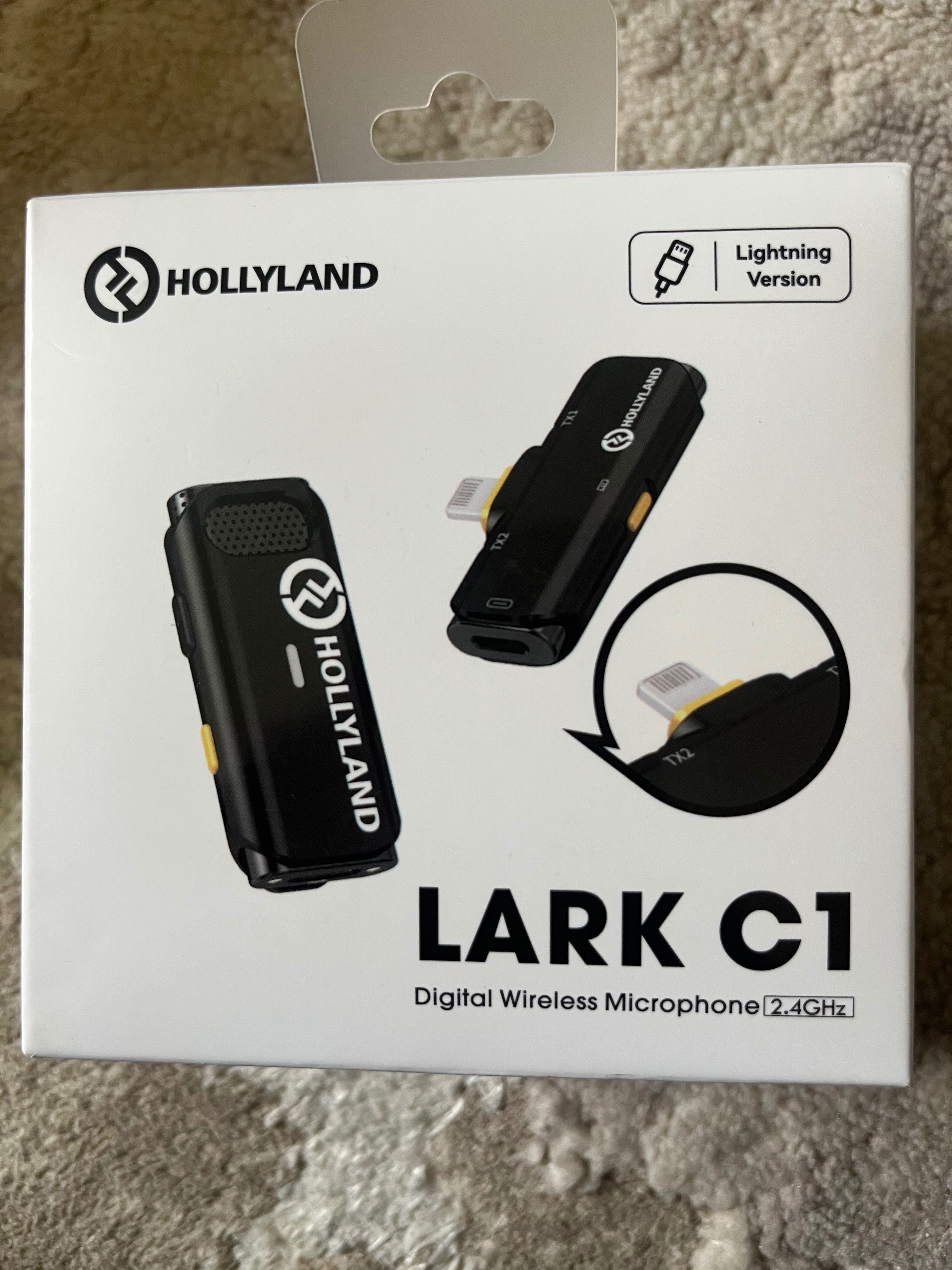 Петличний мікрофон Hollyland Lark C1 петлична система