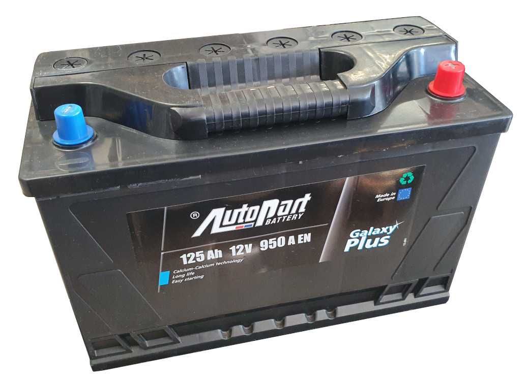 Akumulator Autopart Galaxy 125Ah 950A zamiennik 120Ah 110Ah