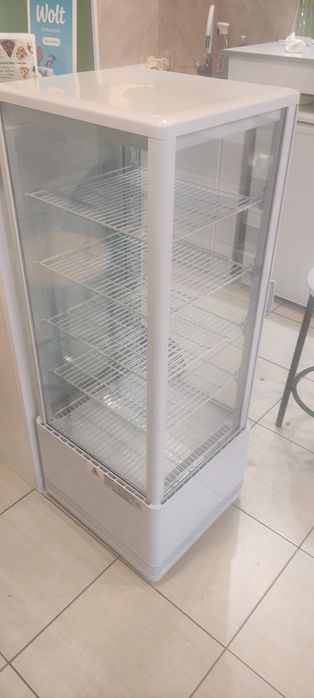 Witryna chłodnicza nastawna biała 98 l