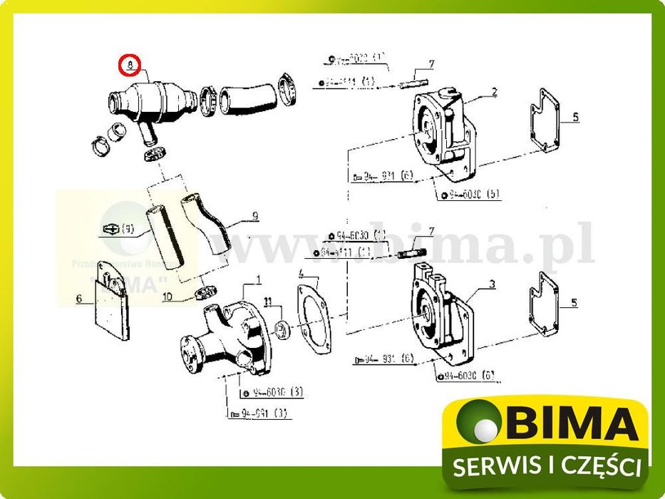 Termostat mwm Renault 103-12,106-14,106-54,90-34,120-54,133-54,Ceres