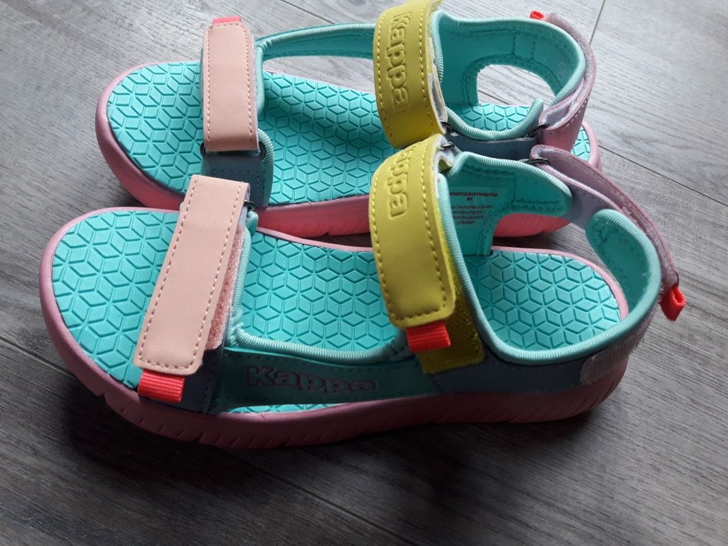 Nowe Sandaly 34 Kappa dziewczęce 21,7cm