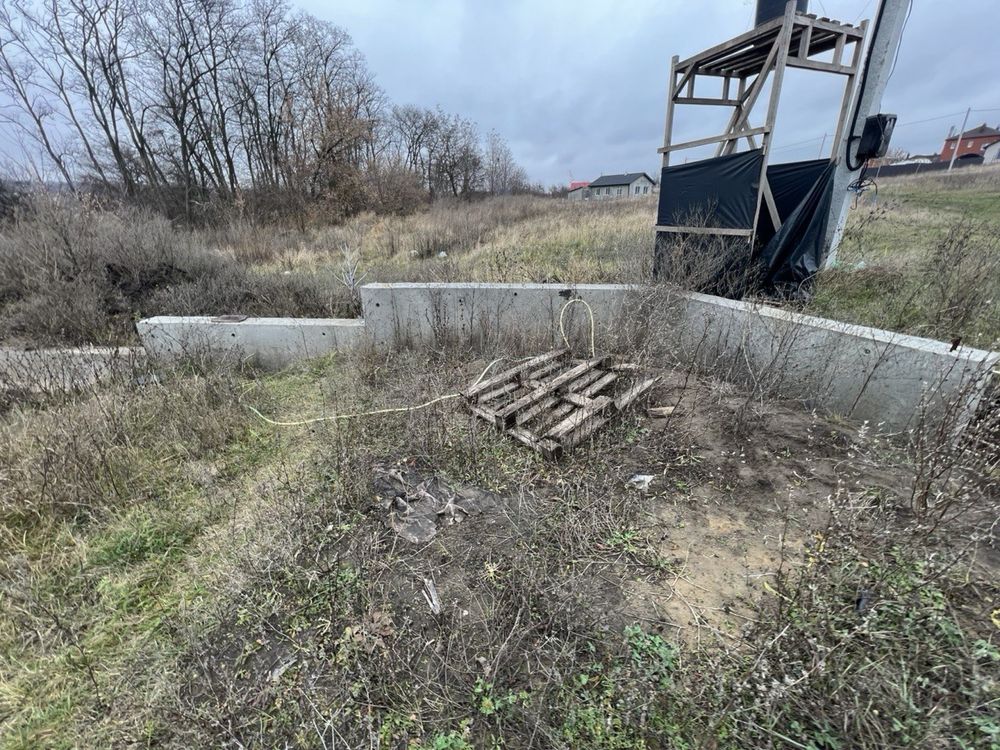 Земельна ділянка, Царське село, котлован