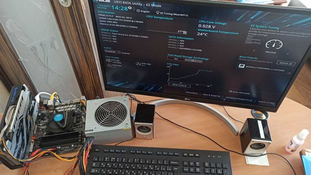 Материнская плата Asus Prime Z270-P (s1151, Intel Z270)