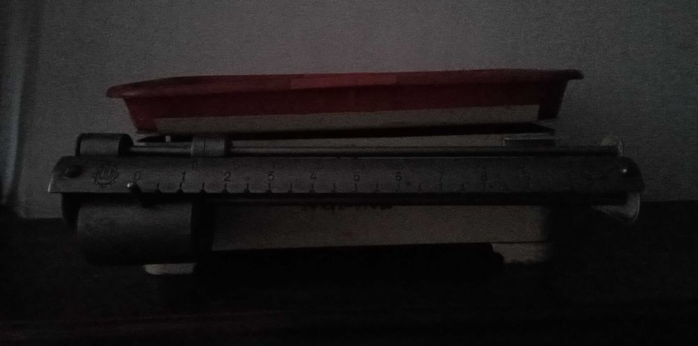 Waga stołowa vintage PRL wifama