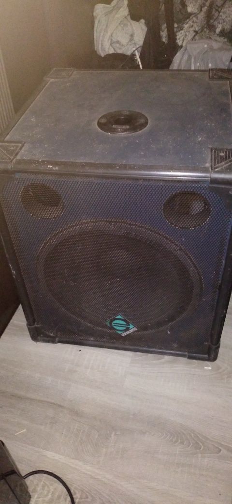 Subwoofer Estradowy  LEM - 15 , plus kolumny
