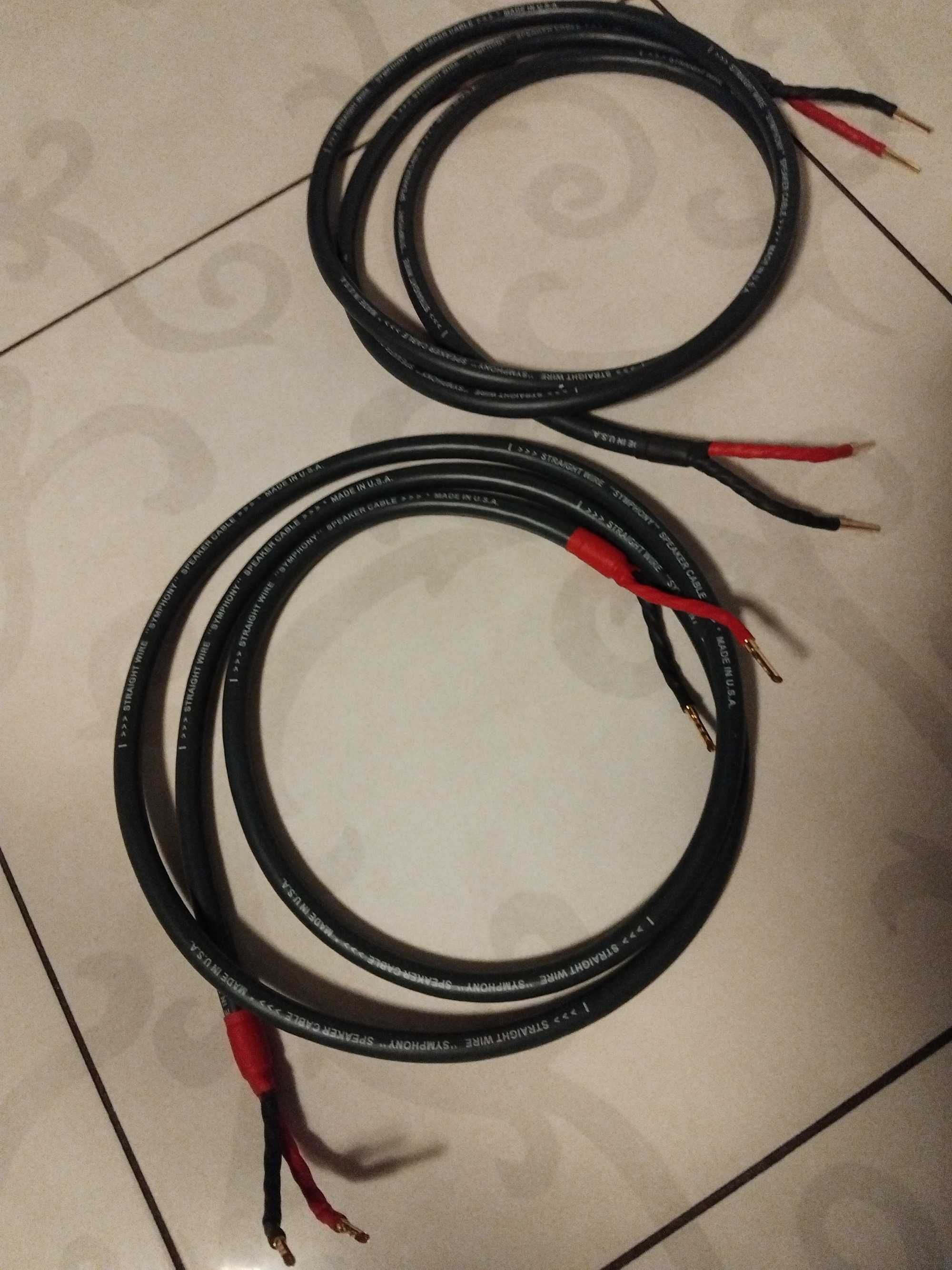 Акустический кабель  Straight wire symphony 2x2.5m  (Made in USA)