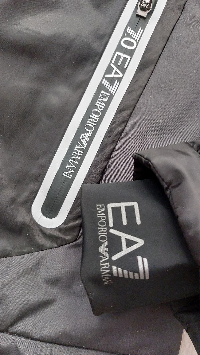 EA7 emporio armani nowa ocieplana kurtka z odpinanym plecak/kapturem r