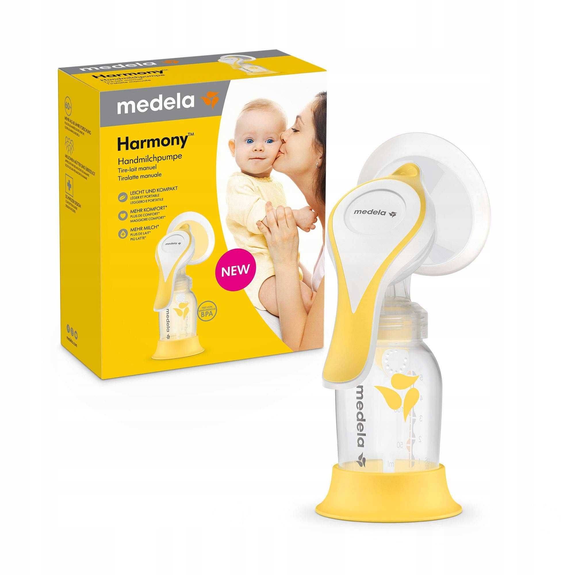 Medela Harmony Laktator ręczny 2-Fazowy z butelką 150ml L020