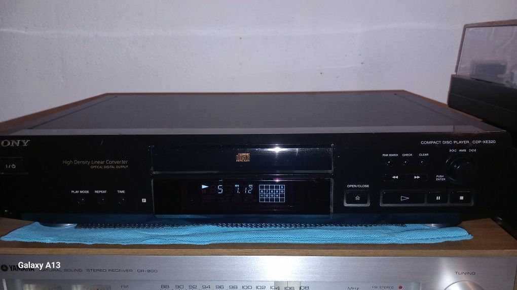 Leitor cd sony cdp xe320