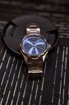 Zegarek Seiko Solar 100m wr niebieska tarcza na bransolecie jak nowy