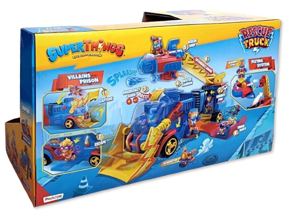 Super Things Rescue Truck - Samochód ratunkowy