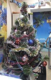 Искусственная елка, сосна, ёлочка, литая ёлка, штучна новорічна ялинка