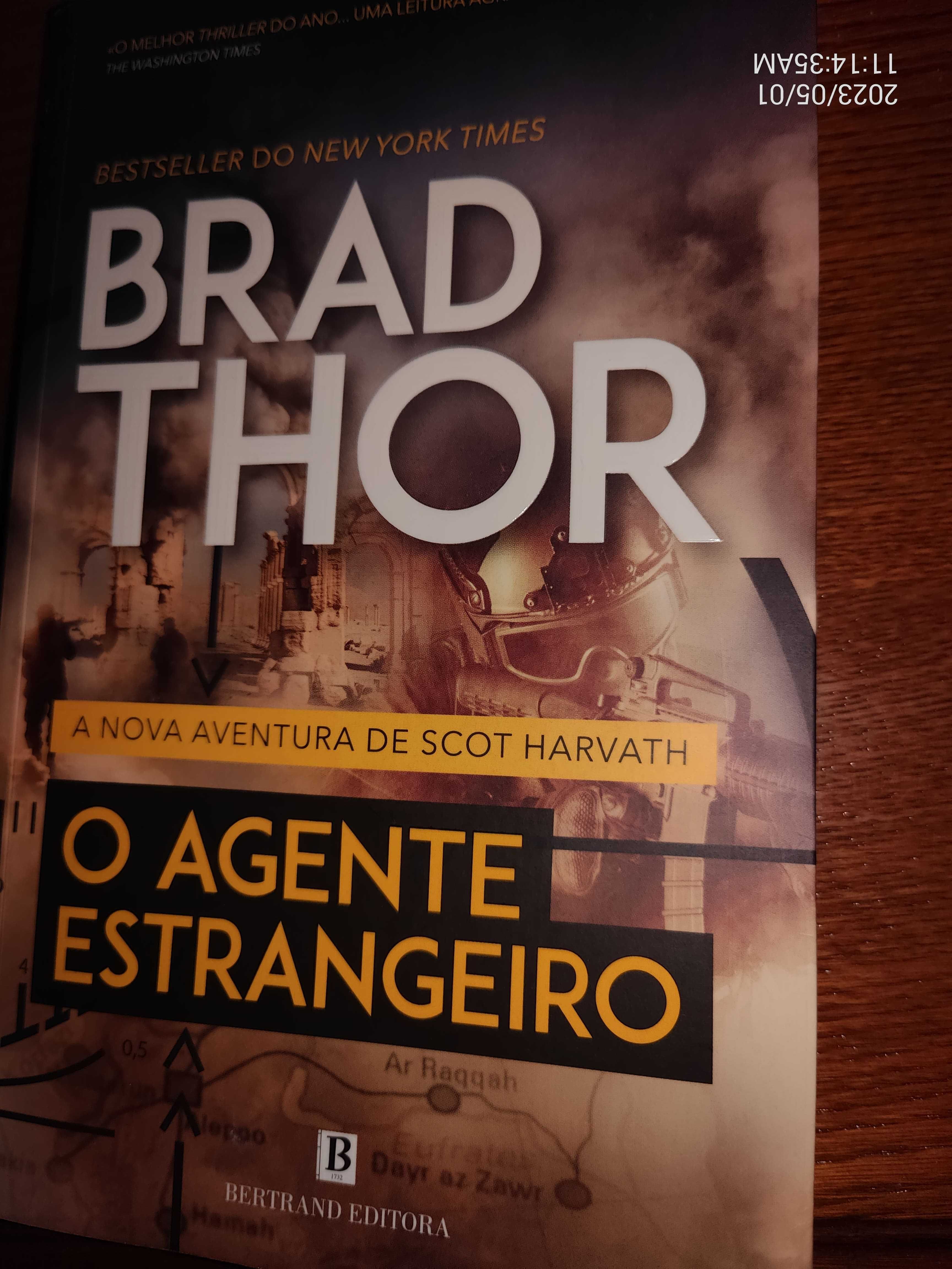 jose rodrigues dos santos, Brad Thor (O setimo selo, Furia divina)