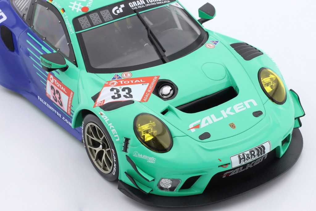 Model 1:18 Ixo Porsche 911 GT3 R #33 24h Nürburgring 2020 Falken