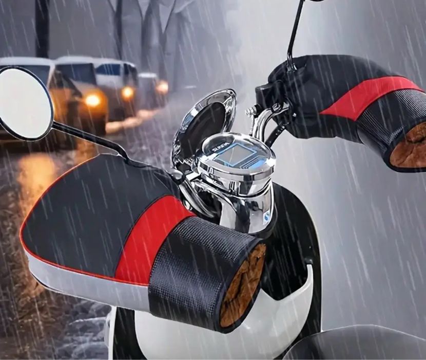 Мото муфти руля зимові теплі рукавиці