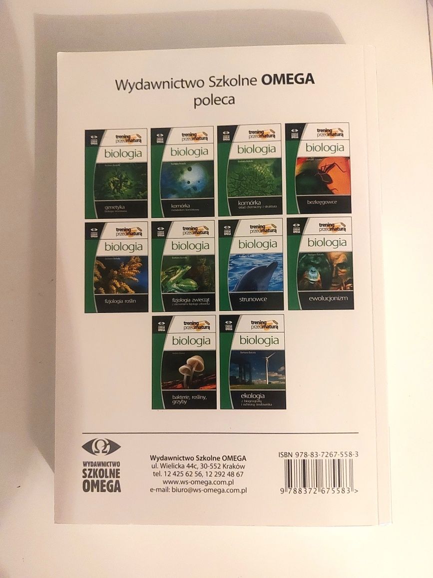 Omega biologia w zadaniach maturalnych I