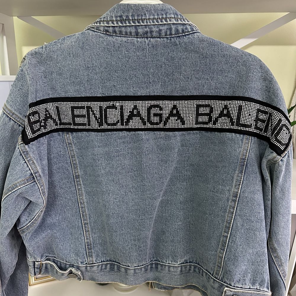 Куртка джинсовка в стилі balenciaga