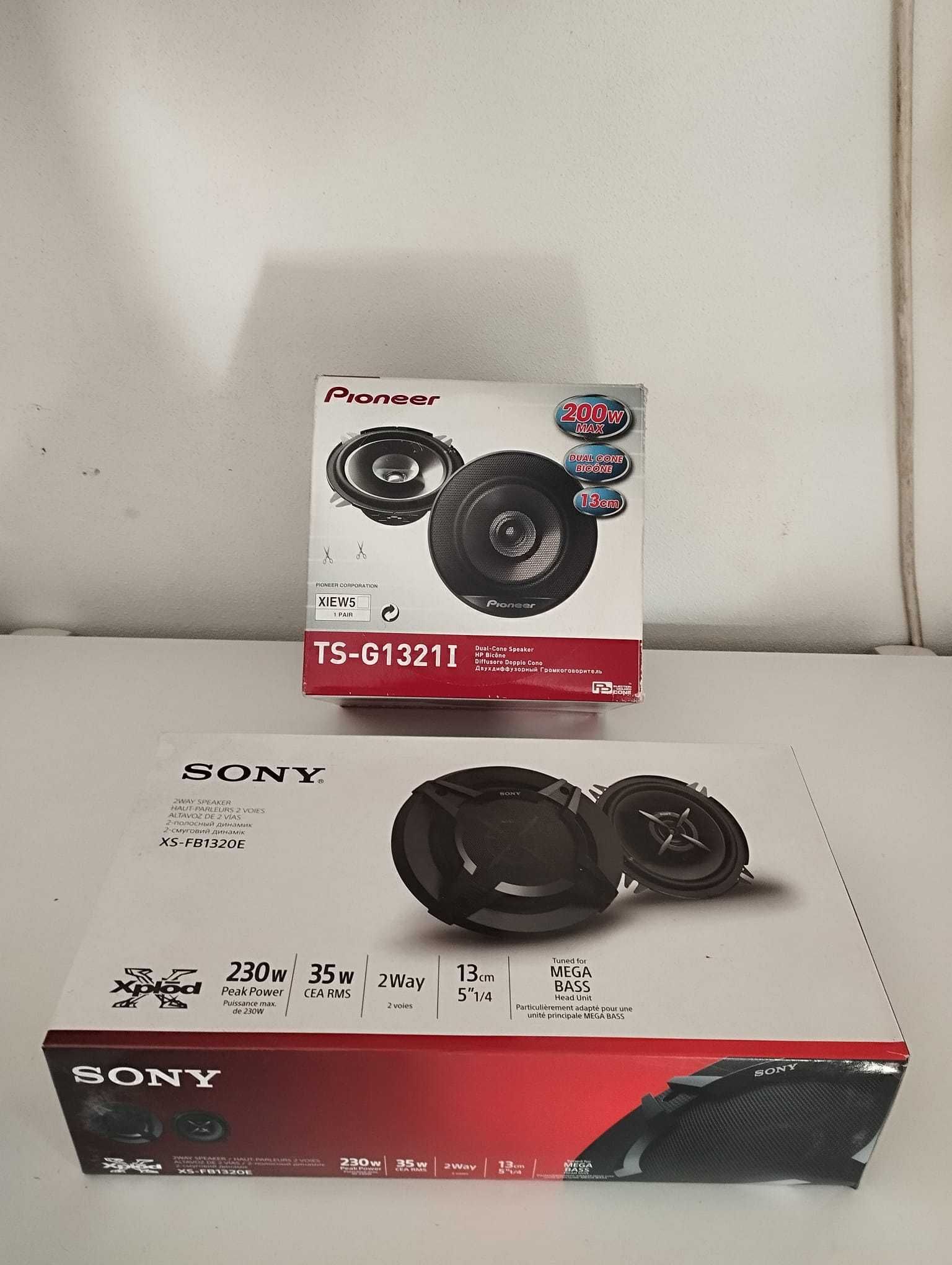 Colunas Sony novas